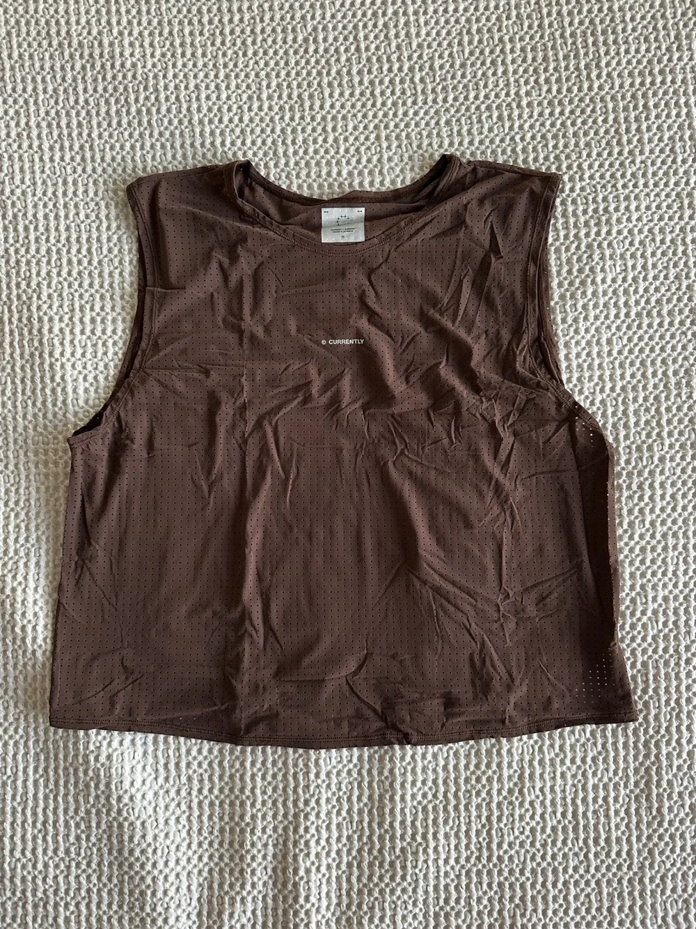 Currently Running - C-R™ Penultimate Crop Tee - Brown